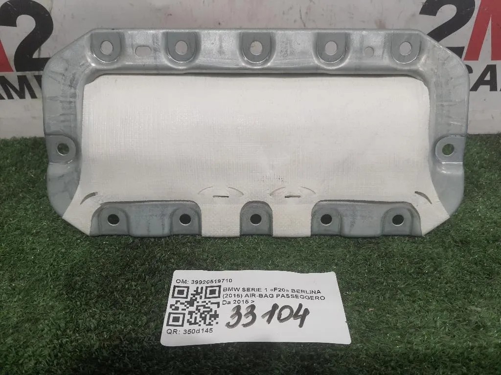 Air-bag Passeggero 39920519710 Bmw Serie 1 F20 Berlina 2015