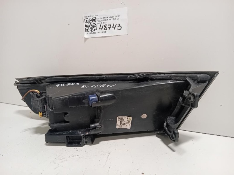 Fendinebbia ANT DX 6V0 941 700 Skoda Fabia NJ3 2018