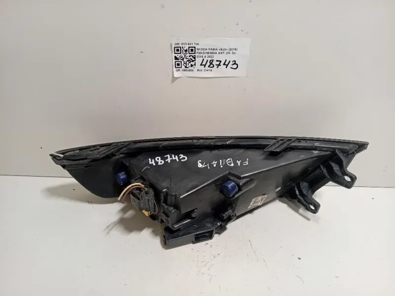 Fendinebbia ANT DX 6V0 941 700 Skoda Fabia NJ3 2018