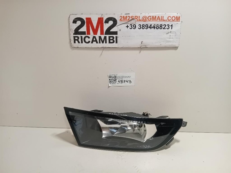 Fendinebbia ANT DX 6V0 941 700 Skoda Fabia NJ3 2018