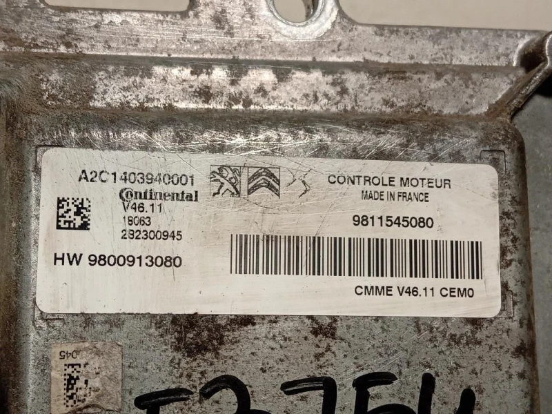 Centralina Iniezione 9811545080 Citroen DS3 2016