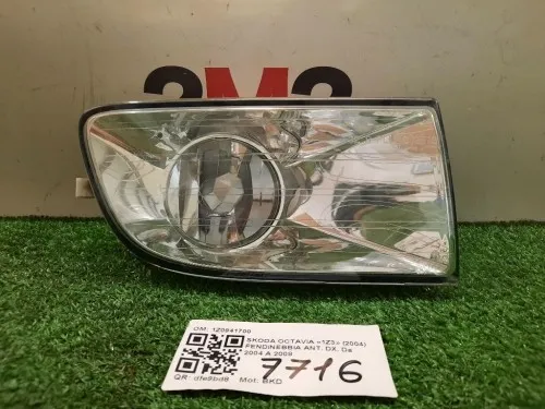 Fendinebbia ANT DX 1Z0941700 Skoda Octavia 1Z3 2004