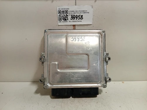 Centralina Iniezione 9833512880 Citroen DS3 Crossback 2018