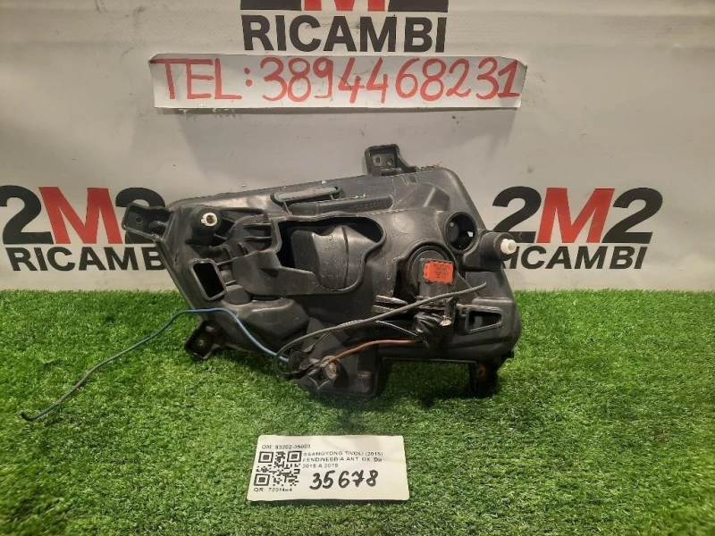 Fendinebbia ANT DX 83202-35000 Ssangyong Tivoli 2015