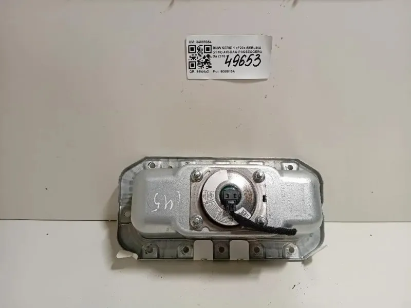 Air-bag Passeggero 34089354 Bmw Serie 1 F20 Berlina 2015