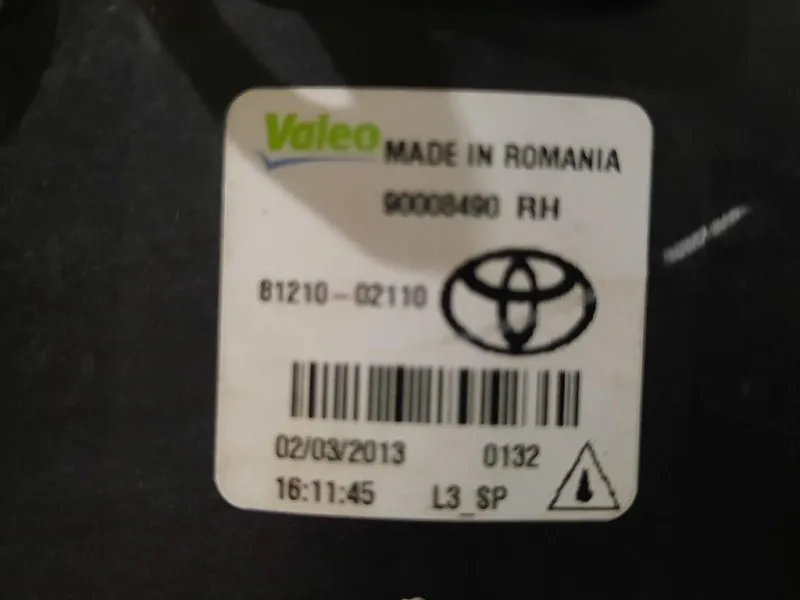 Fendinebbia ANT DX 90008490 Toyota Yaris IV 2012