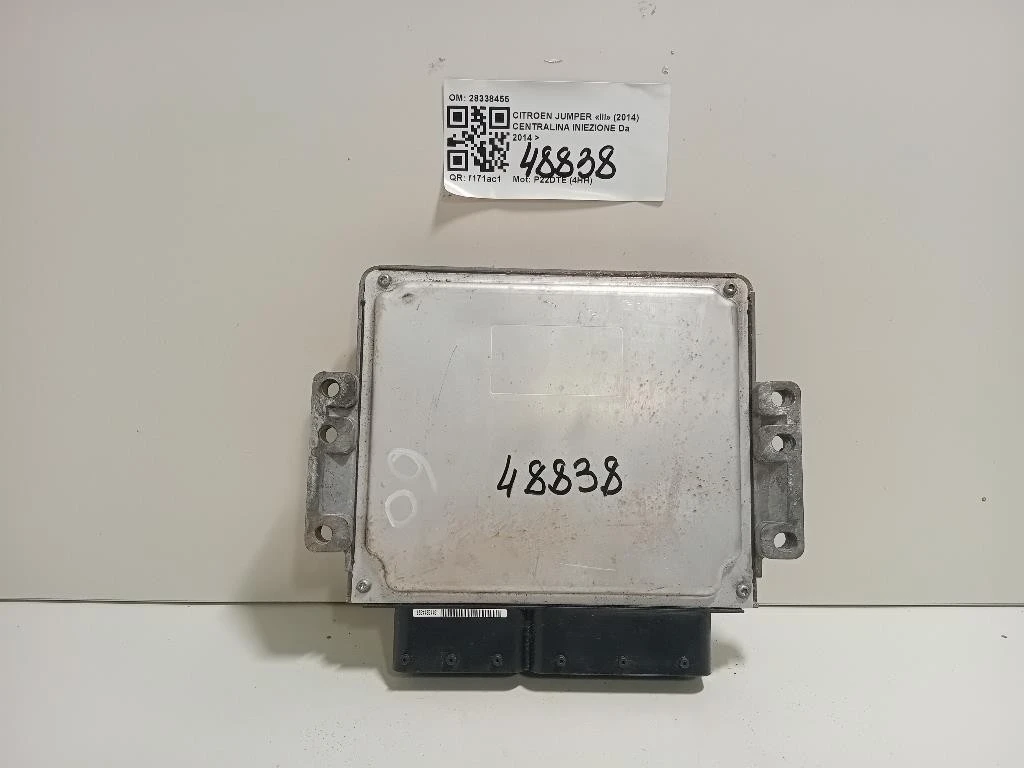 Centralina Iniezione 28338455 Citroen Jumper III 2014