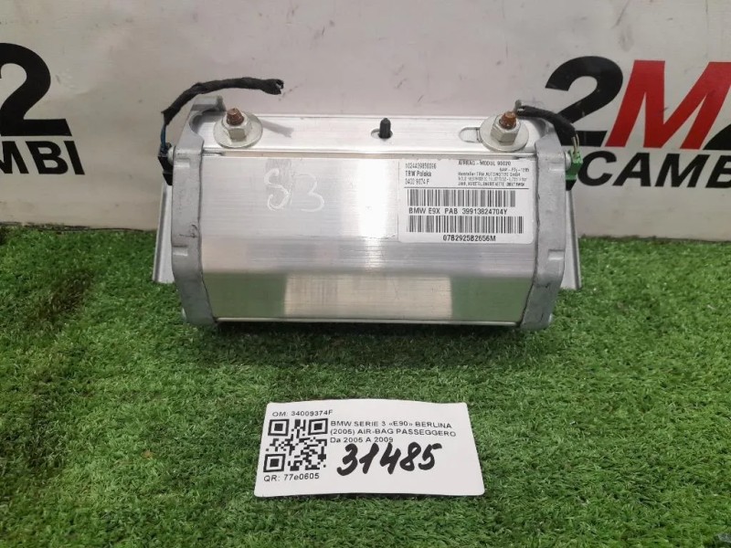 Air-bag Passeggero 34009374F Bmw Serie 3 E90 Berlina 2005