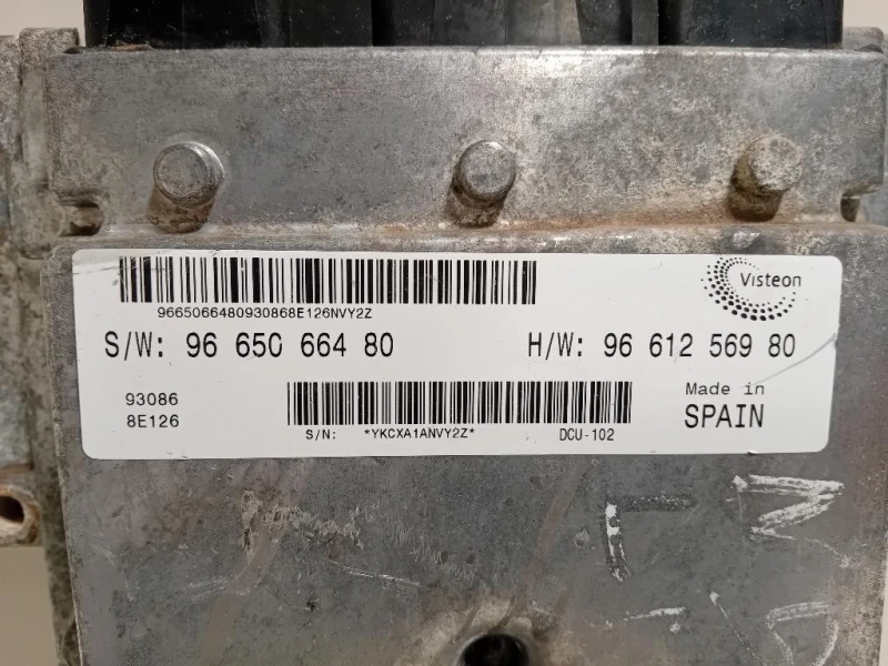 Centralina Iniezione 9665066480 Citroen Jumper III 2014