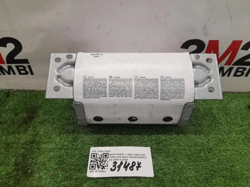 Air-bag Passeggero 34081150D Bmw Serie 3 E90 Berlina 2005