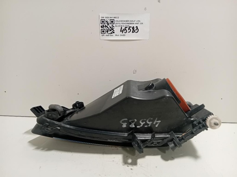 Fendinebbia ANT DX 5G0941662D 5G0941662D Volkswagen GOLF VII 2013