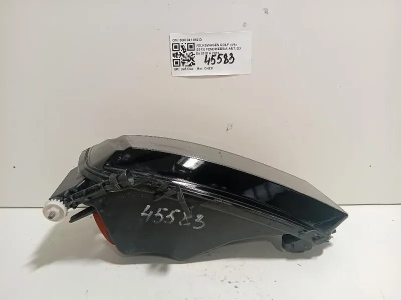 Fendinebbia ANT DX 5G0941662D 5G0941662D Volkswagen GOLF VII 2013