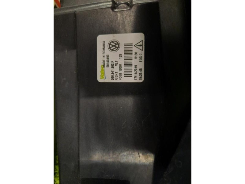 Fendinebbia ANT DX 5G0941662F Volkswagen GOLF VII 2017