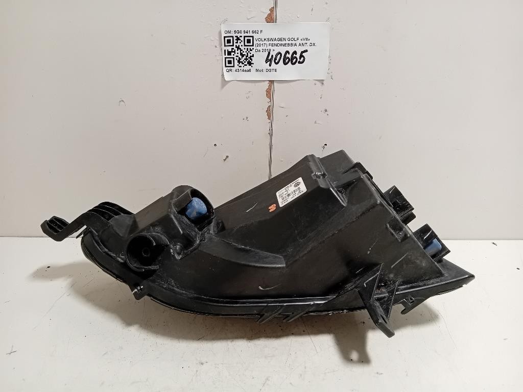 Fendinebbia ANT DX 5G0941662 5G0 941 662 F Volkswagen GOLF VII 2017