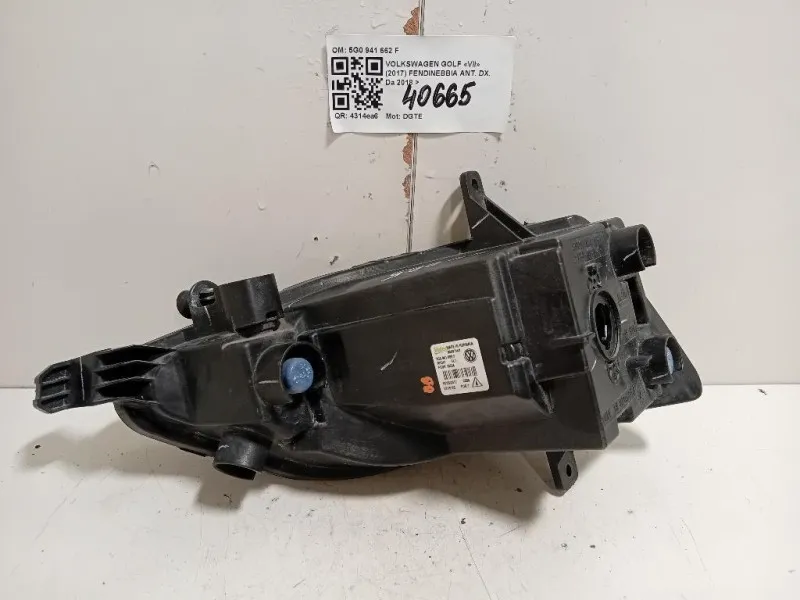 Fendinebbia ANT DX 5G0941662 5G0 941 662 F Volkswagen GOLF VII 2017
