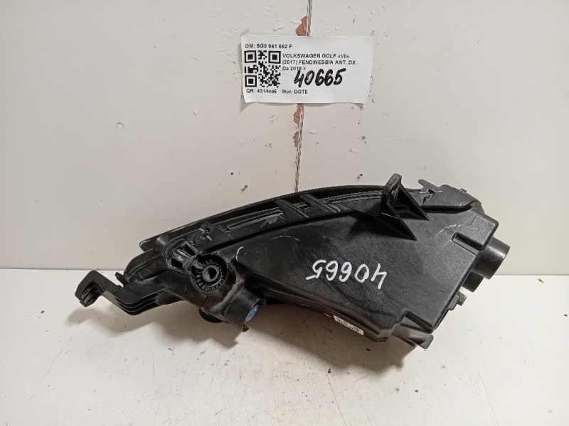 Fendinebbia ANT DX 5G0941662 5G0 941 662 F Volkswagen GOLF VII 2017