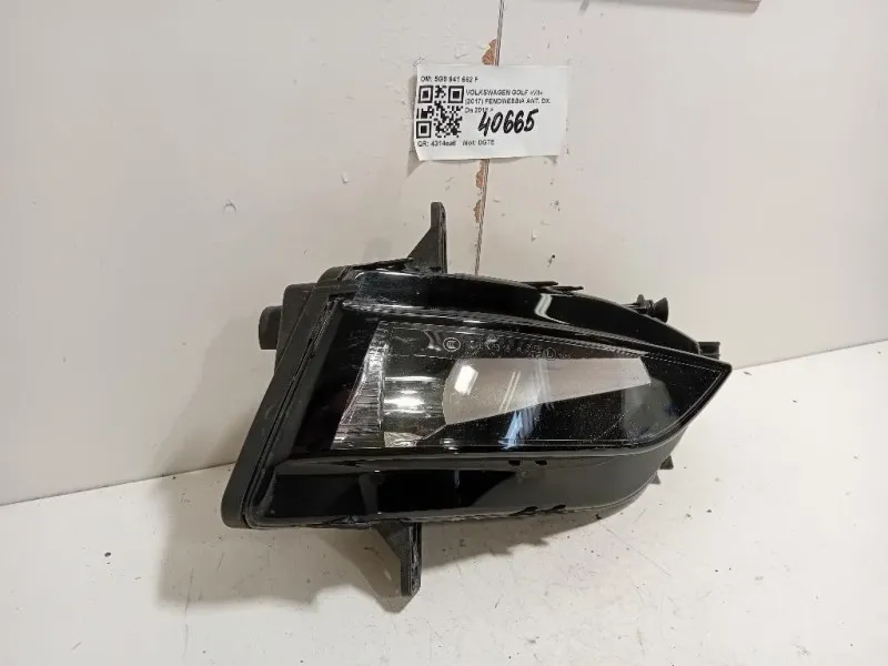 Fendinebbia ANT DX 5G0941662 5G0 941 662 F Volkswagen GOLF VII 2017