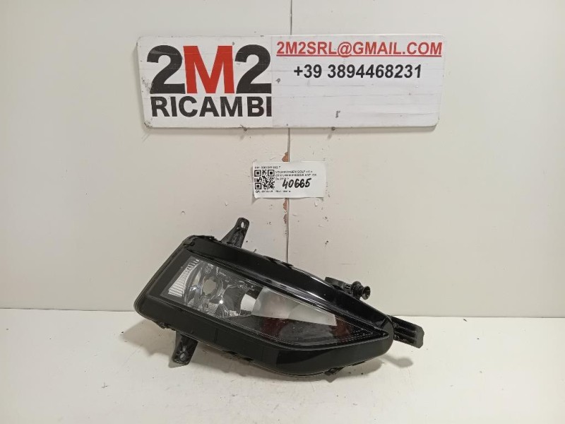 Fendinebbia ANT DX 5G0941662 5G0 941 662 F Volkswagen GOLF VII 2017