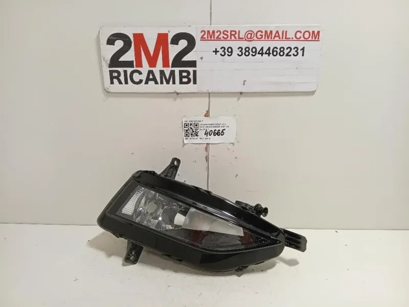 Fendinebbia ANT DX 5G0941662 5G0 941 662 F Volkswagen GOLF VII 2017