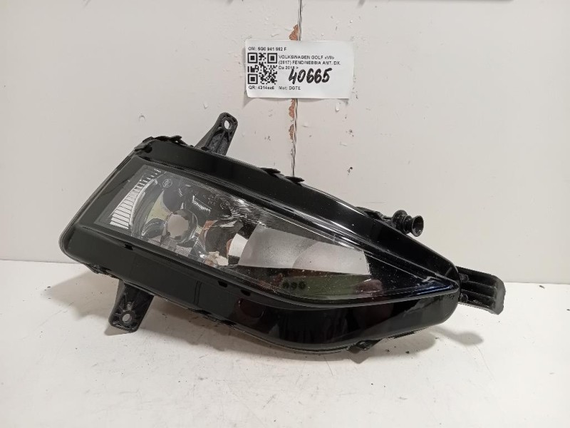 Fendinebbia ANT DX 5G0941662 5G0 941 662 F Volkswagen GOLF VII 2017