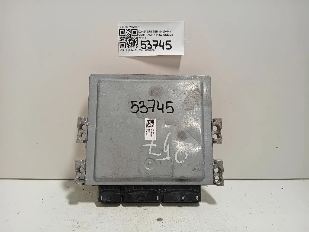 Centralina Iniezione 237102277R Dacia Duster I 2014