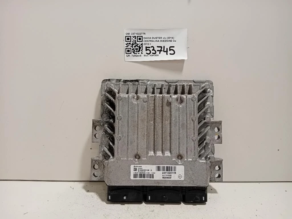 Centralina Iniezione 237102277R Dacia Duster I 2014