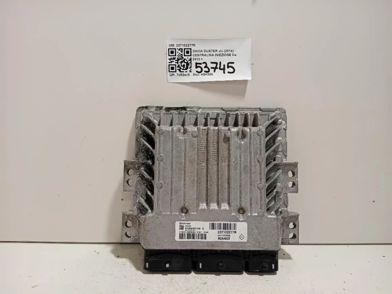 Centralina Iniezione 237102277R Dacia Duster I 2014