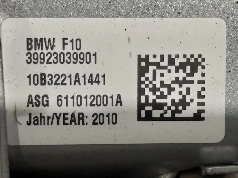 Air-bag Passeggero 611012001A Bmw Serie 5 F10 Berlina 2010