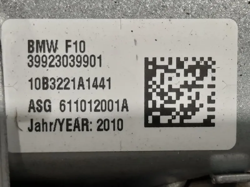 Air-bag Passeggero 611012001A Bmw Serie 5 F10 Berlina 2010