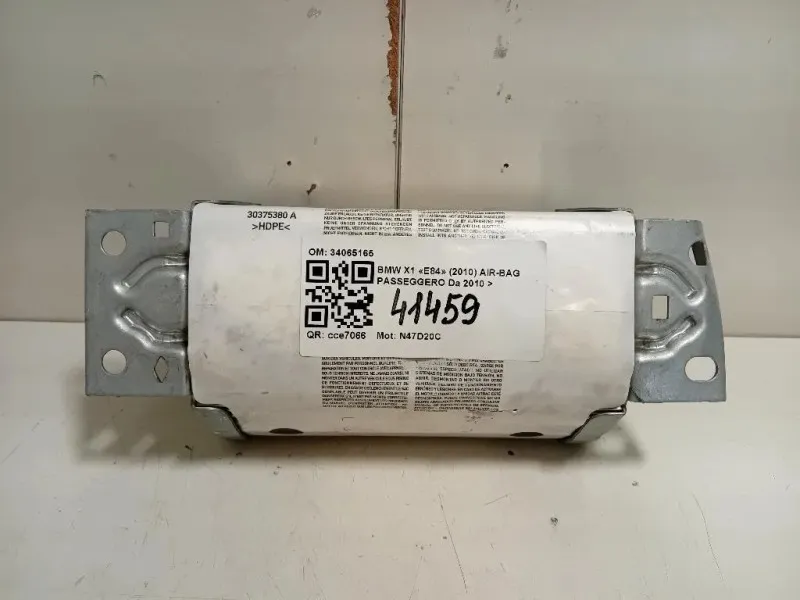 Air-bag Passeggero 34065165 Bmw X1 E84 2010