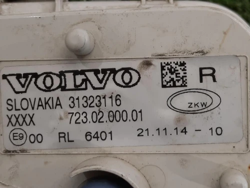 Fendinebbia ANT DX 31323116 Volvo V40 II 2012