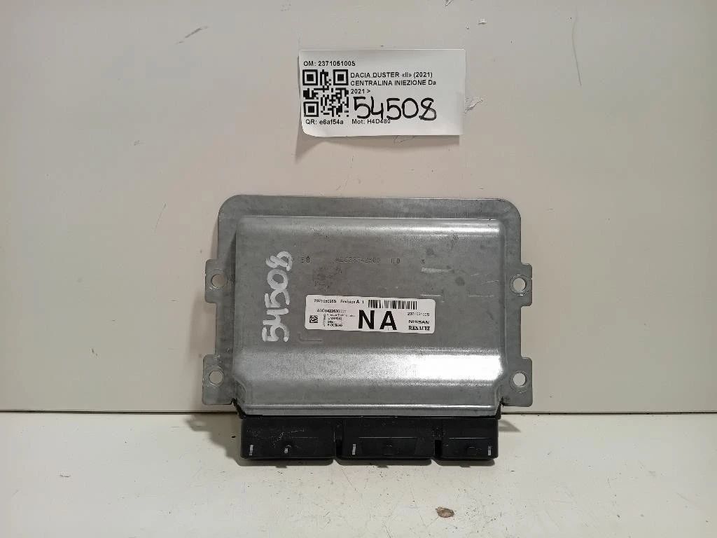 Centralina Iniezione 237105100S Dacia Duster II 2021