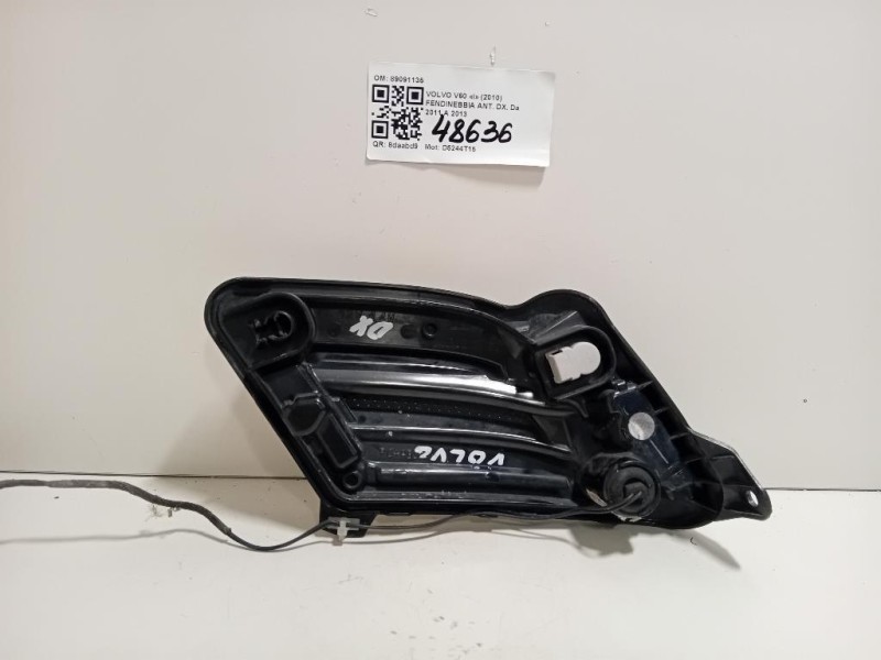Fendinebbia ANT DX 89091135 Volvo V60 I 2010