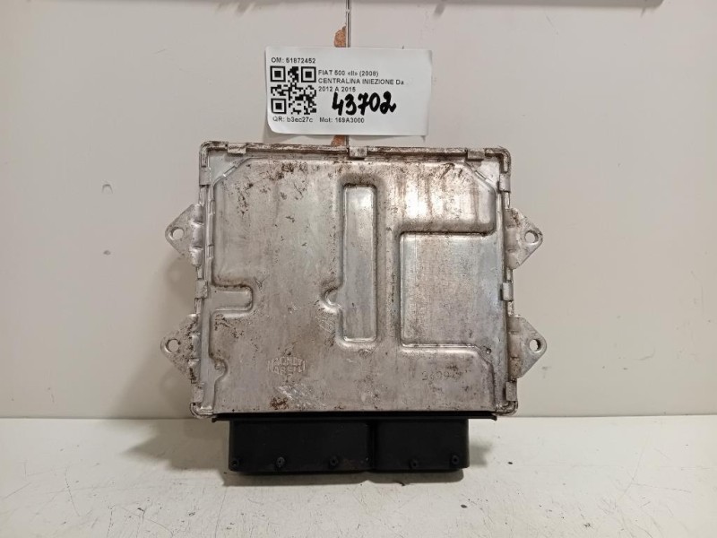 Centralina Iniezione 51872452 Fiat 500 II 2008