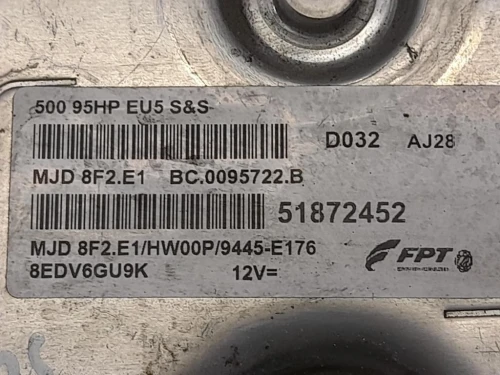Centralina Iniezione 51872452 Fiat 500 II 2008