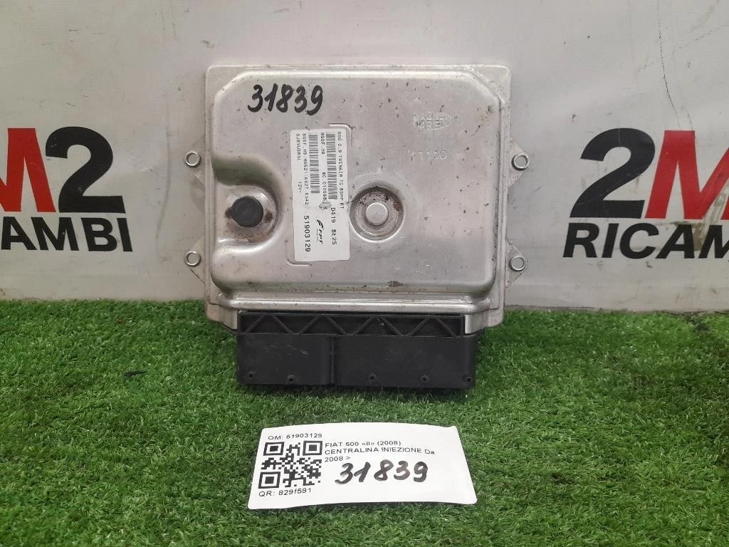 Centralina Iniezione 51903129 Fiat 500 II 2008