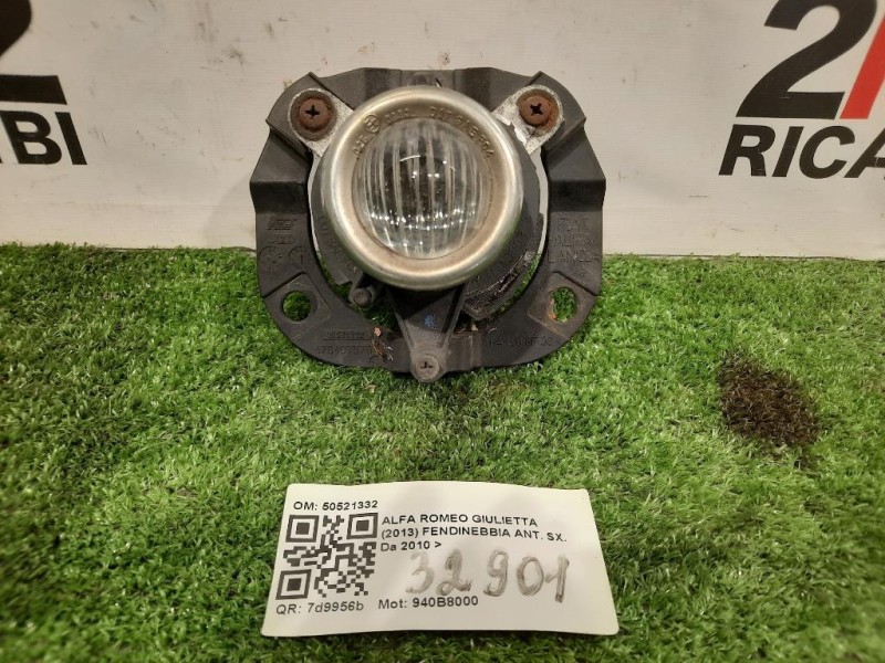 Fendinebbia ANT SX 50521332 Alfa Romeo Giulietta 2013
