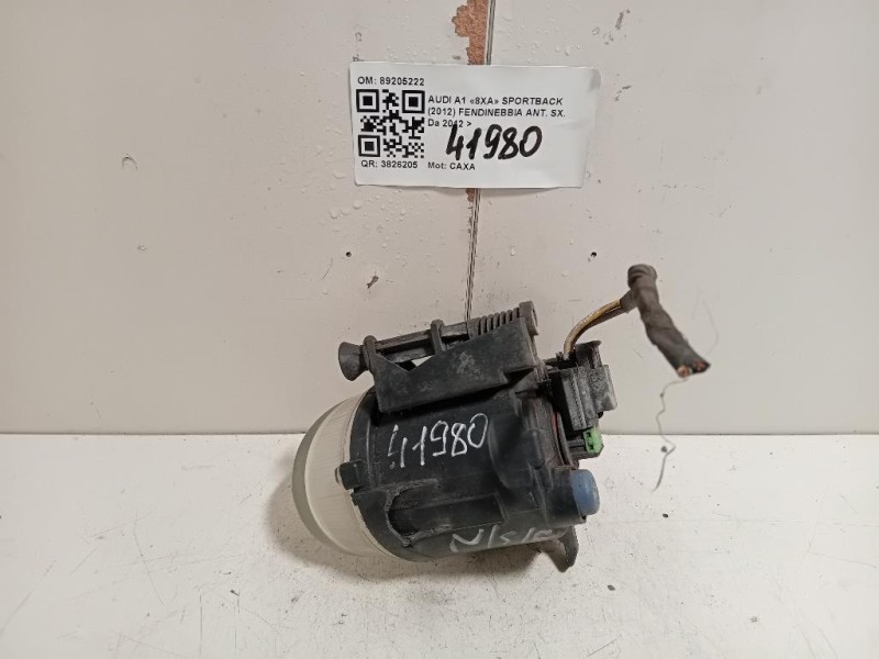 Fendinebbia ANT SX 89205222 Audi A1 8XA Sportback 2012