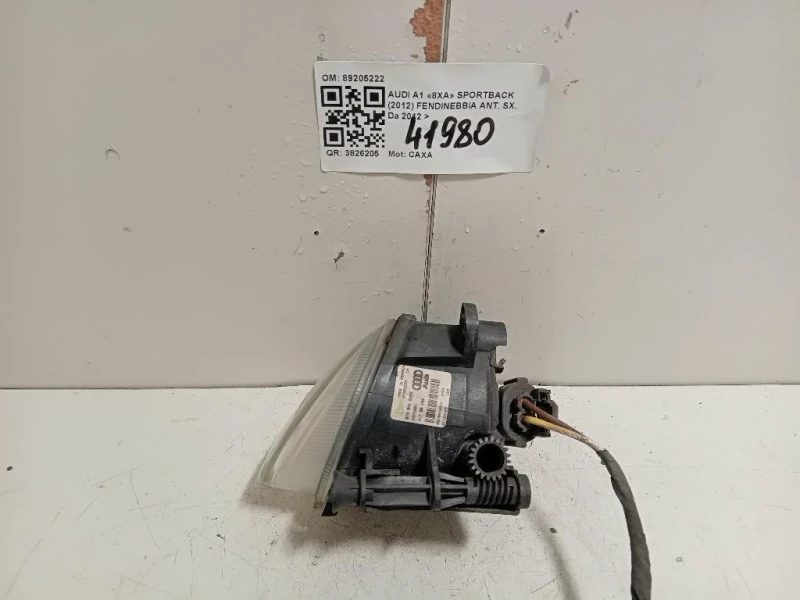 Fendinebbia ANT SX 89205222 Audi A1 8XA Sportback 2012