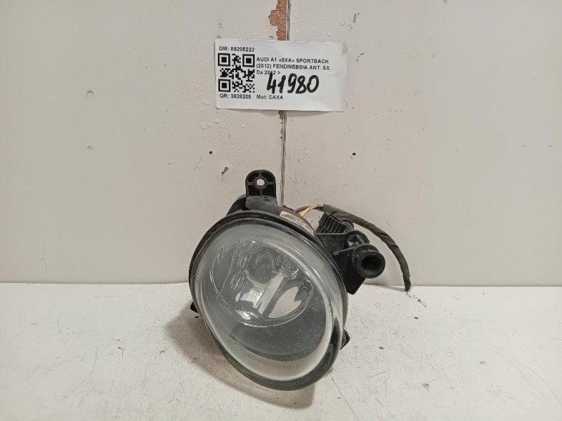 Fendinebbia ANT SX 89205222 Audi A1 8XA Sportback 2012