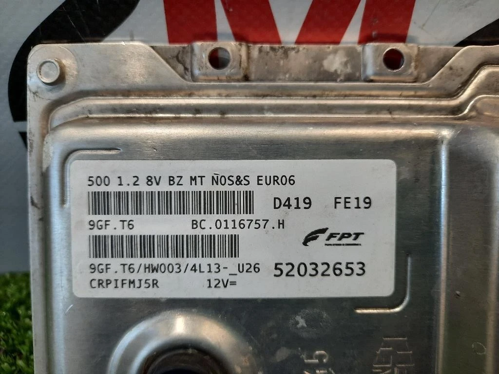 Centralina Iniezione 52032653 Fiat 500 II 2015