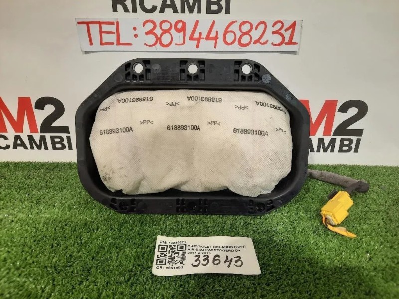 Air-bag Passeggero 13349271 Chevrolet Orlando 2011