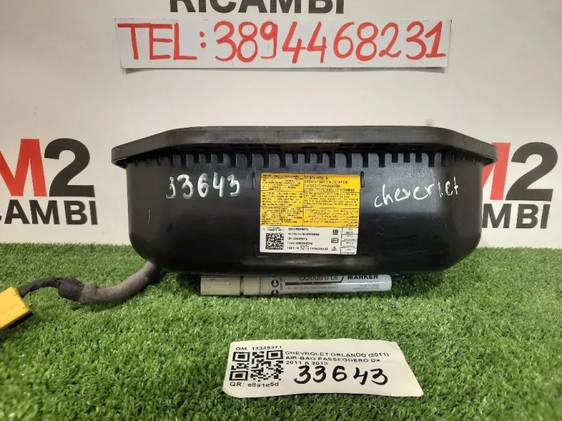 Air-bag Passeggero 13349271 Chevrolet Orlando 2011