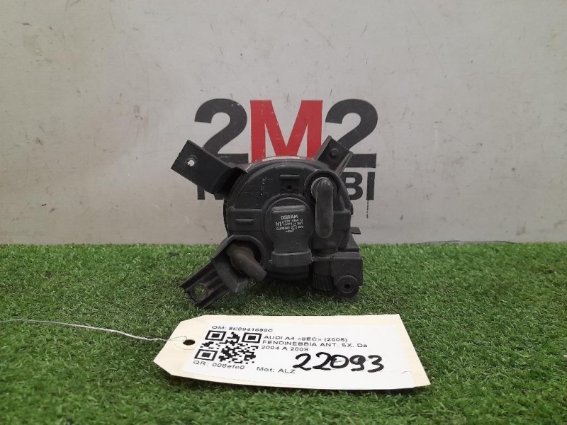 Fendinebbia ANT SX 8E0941699C Audi A4 8EC 2005