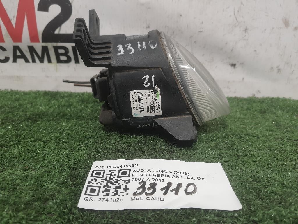 Fendinebbia ANT SX 8E0941699C Audi A4 8K2 2008