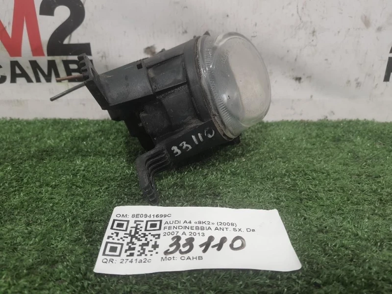 Fendinebbia ANT SX 8E0941699C Audi A4 8K2 2008