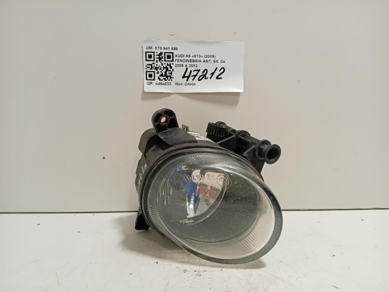 Fendinebbia ANT SX 8T0 941 699 Audi A5 8T3 2008