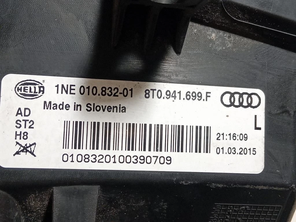 Fendinebbia ANT SX 8T0 941 699 F Audi A5 8T3 2008