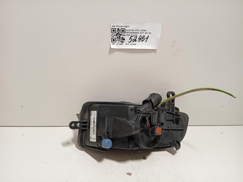 Fendinebbia ANT SX 8T0 941 699 F Audi A5 8T3 2008