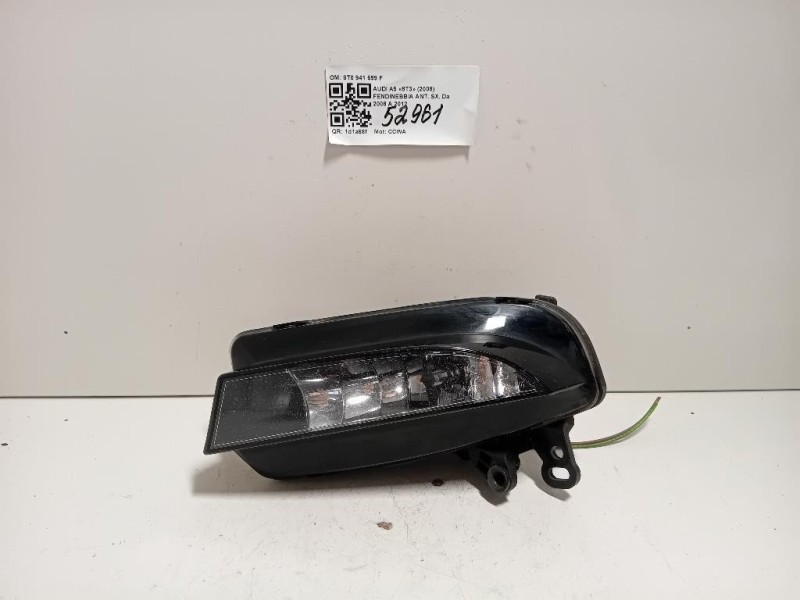 Fendinebbia ANT SX 8T0 941 699 F Audi A5 8T3 2008